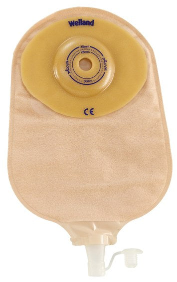 Premier FlexTend sac d'urostomie 1 pièce plat beige
