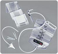 Assura irrigation bag with integrated thermometer