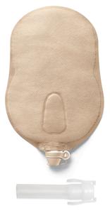 New Image sac urostomie 2 pièces valve de drainage beige