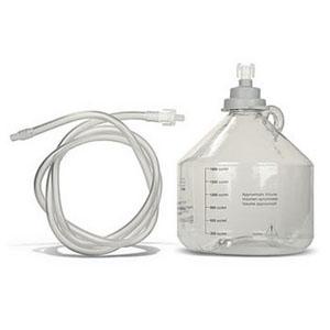 Accuseal ensemble de drainage de nuit avec contenant et tube