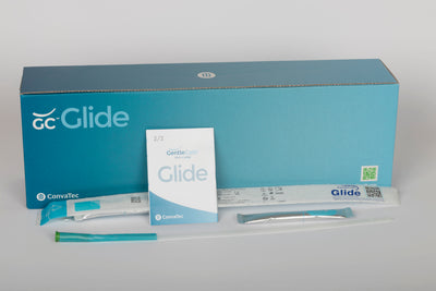 GentleCath Glide cathéter hydrophile homme 16 po bout droit