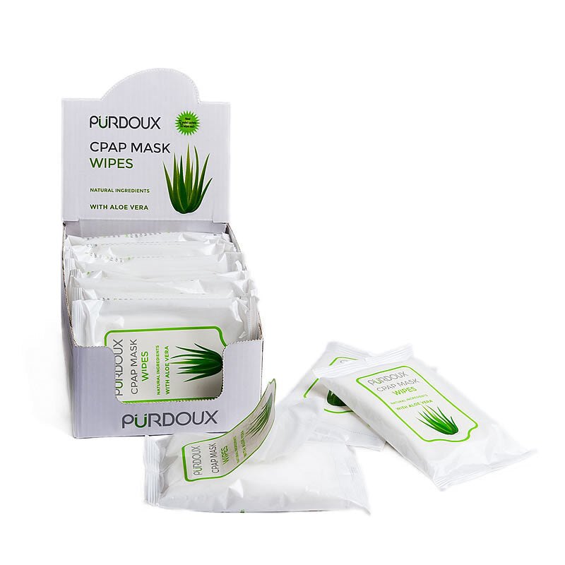 Purdoux - Aloe vera wipes (12 sachets/box)