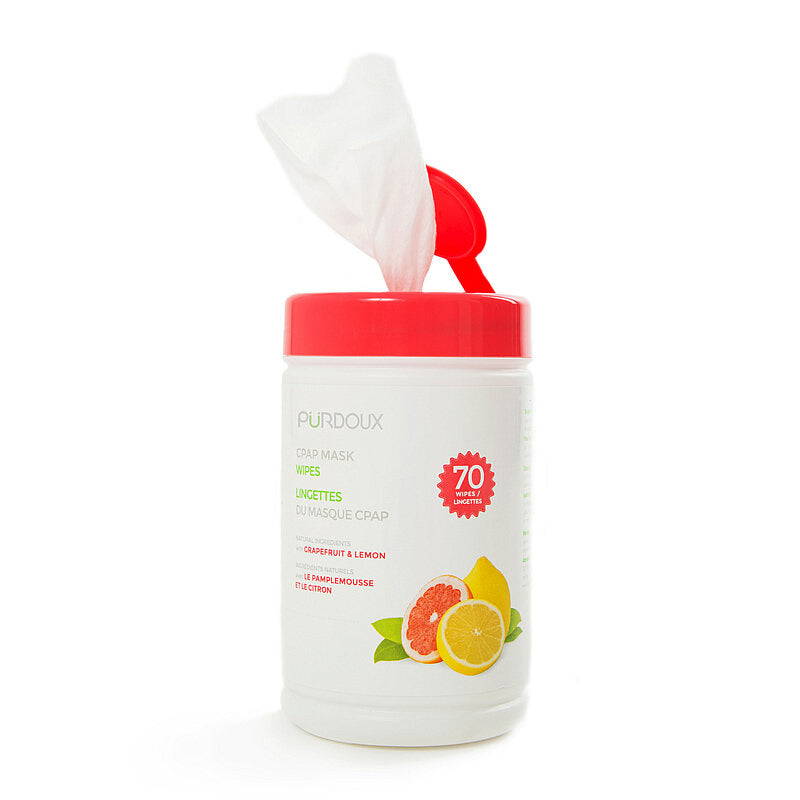 PurDoux - Lingettes au pamplemousse et au citron